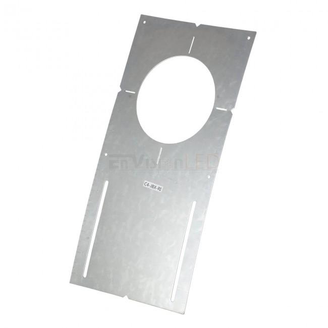 EnVisionLED C4-JBX-RI - 4" Rough In Plate (New Construction) - Ready Wholesale Electric Supply and Lighting