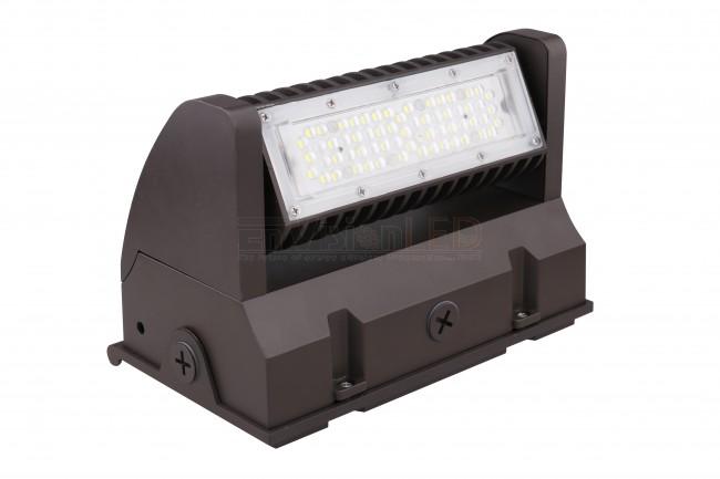 EnVisionLED LED-WPROT2-25WS-TRI-BZ - Wall Pack Rotating 3CCT 25W - Ready Wholesale Electric Supply and Lighting