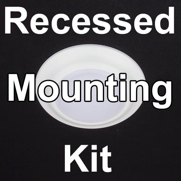 GM Lighting 120V S4 - S6 Driverless LED Surface Downlights Recessed Mounting Kit - Ready Wholesale Electric Supply and Lighting