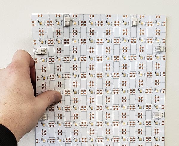 GM Lighting Lamina S12x12-RGBW=SSC Lamina RGBW 24VDC Configurable Laminated Sheet to Wire Connector - Ready Wholesale Electric Supply and Lighting