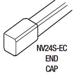 GM Lighting NV24S-EC NeonVision24 End Cap - Ready Wholesale Electric Supply and Lighting