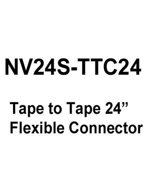 GM Lighting NV24S-TTC24 Tape to Tape 24 Flexible Connector - Ready Wholesale Electric Supply and Lighting
