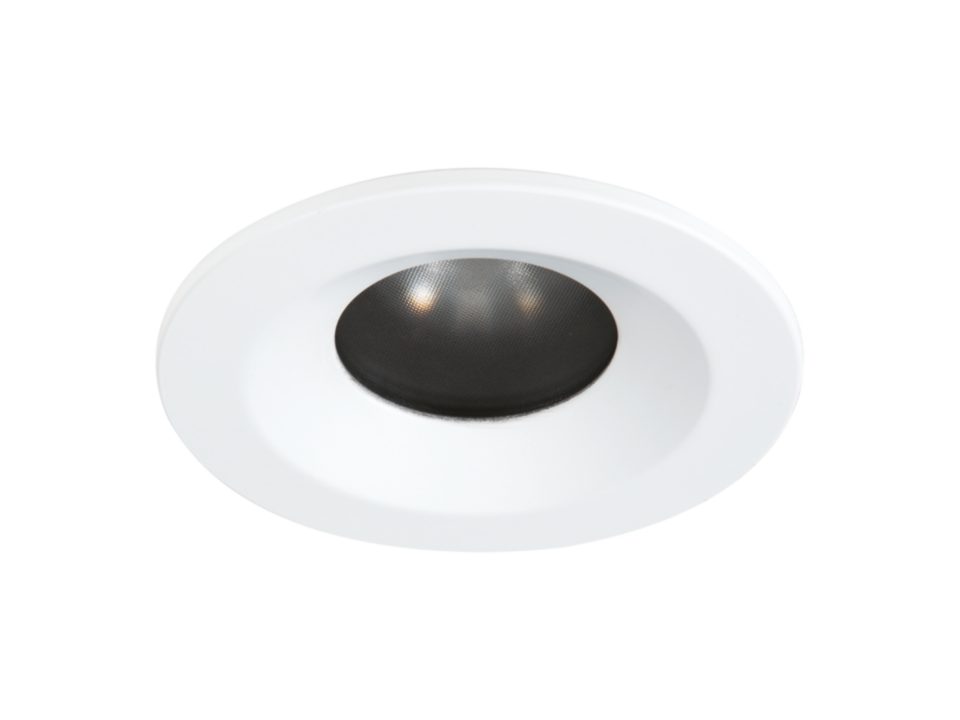 HALO 1442MWWF 4" Conical Reflector, Diffuse Lens, 35 degree Tilt, White Trim & White Flange - Ready Wholesale Electric Supply and Lighting