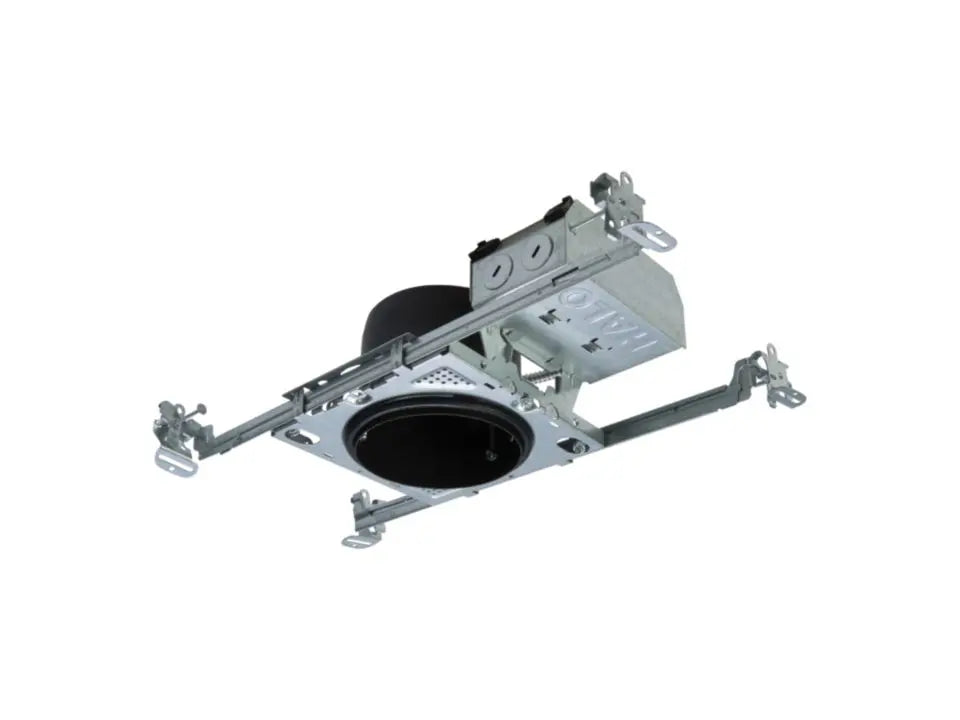 HALO 1445MWBB 4" Round Pinhole with Oculus, Open, 35 degree Tilt, Matte White with Black Baffle - Ready Wholesale Electric Supply and Lighting