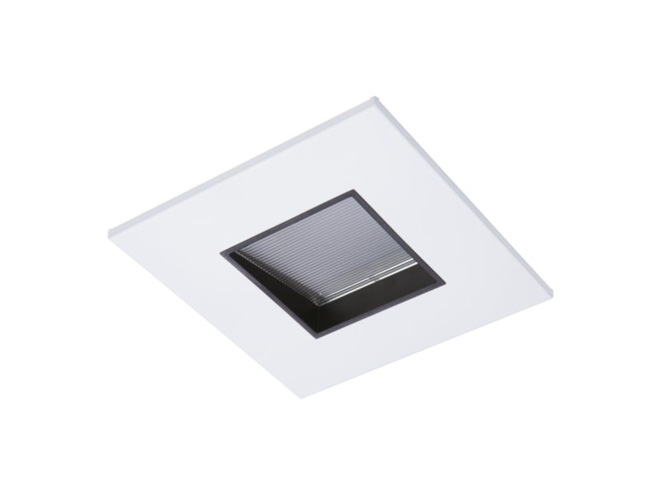HALO 2" Square Lens Wall Wash Pinhole Matte White,White Lens Frame (Use with ML4 LED) - Ready Wholesale Electric Supply and Lighting