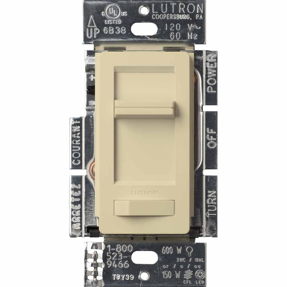 Lutron LEFSQ-FH Lumea 1.5A Single Pole/3-Way, 3-Speed Quiet Fan Control - Ready Wholesale Electric Supply and Lighting