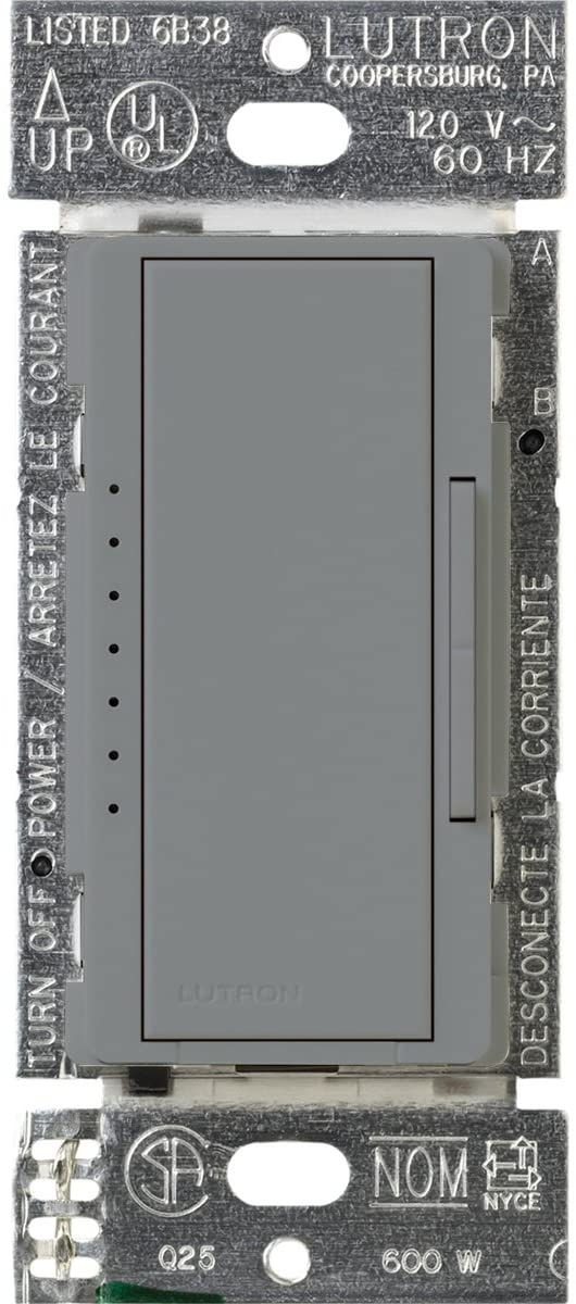 Lutron MA-1000 Maestro (gloss) 1000W, Single Pole or Multi-Location, Incandescent/Halogen Dimmer - Ready Wholesale Electric Supply and Lighting