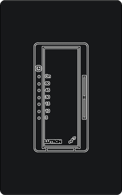 Lutron MA-T51MN Maestro 120V, Single Pole or Multi-Location Timer - Ready Wholesale Electric Supply and Lighting