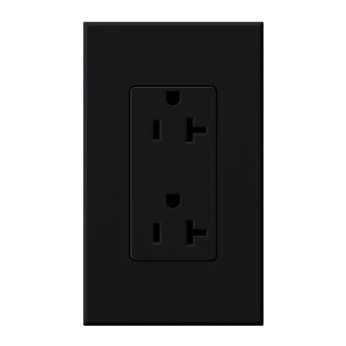 Lutron NTR-20-TR Architectural Style 20A Receptacle - Ready Wholesale Electric Supply and Lighting