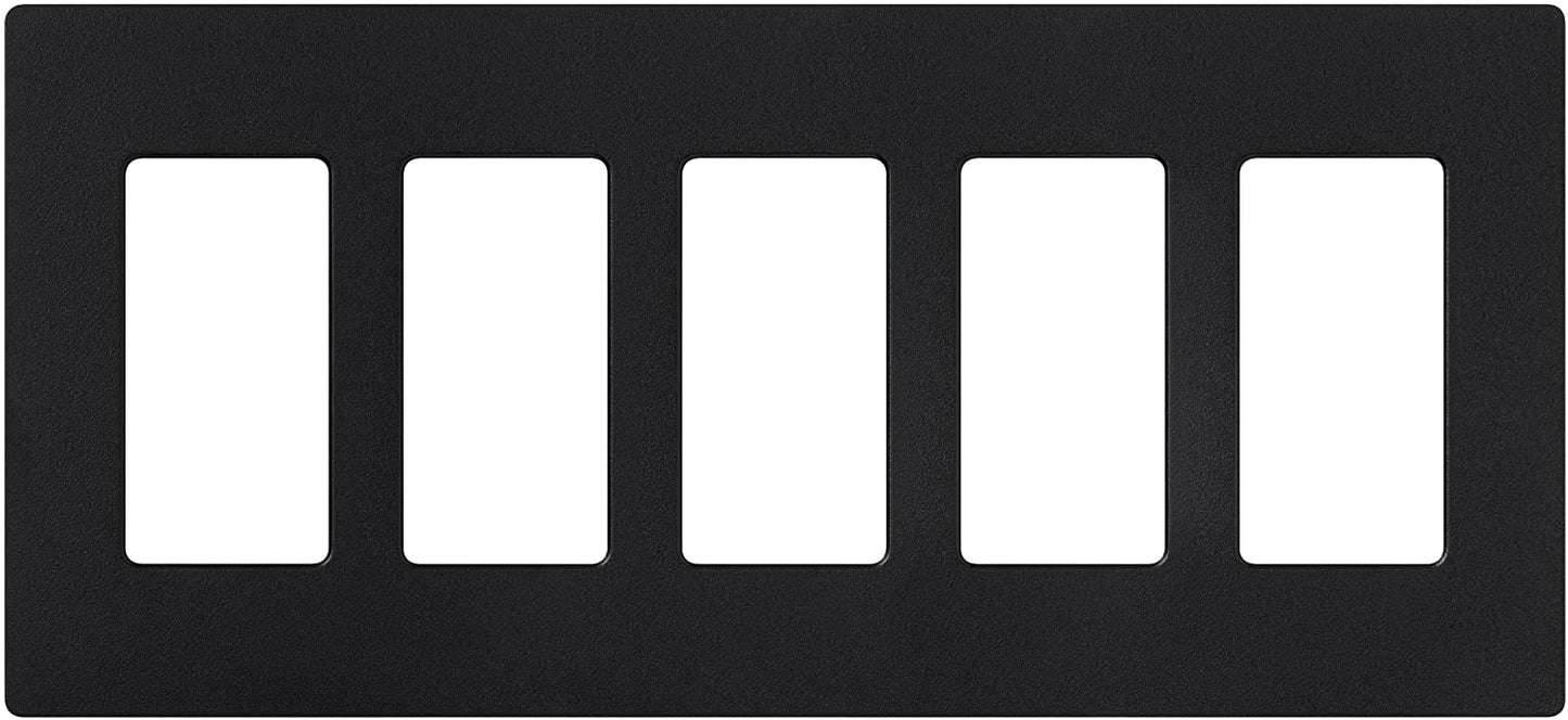 Lutron SC-5 Claro Accessories Satin, 5-Gang Wall Plate - Ready Wholesale Electric Supply and Lighting