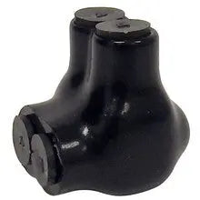 Morris 97106 Black Insulated 2 Conductor Single Side Entry Splice Wire Range 2/0 - 6 - Ready Wholesale Electric Supply and Lighting