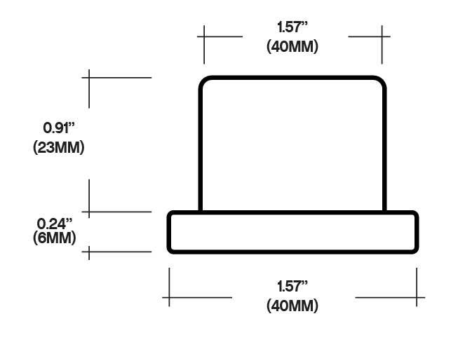 ROC Lighting DOT-100 - 3W 12VDC Indoor / Outdoor LED Light Fixture - Ready Wholesale Electric Supply and Lighting