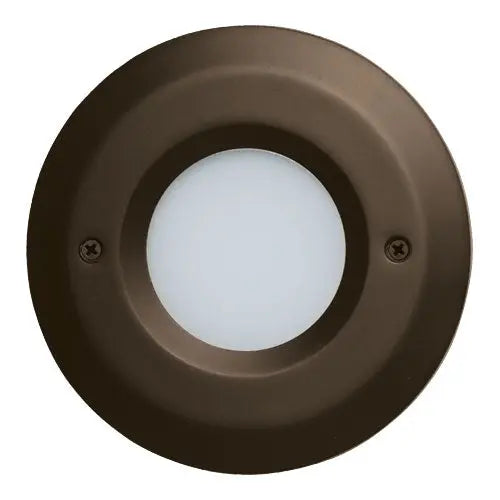 Round LED Mini Step Light with Open Faceplate - Ready Wholesale Electric Supply and Lighting