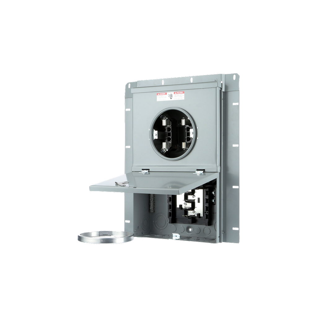 Siemens MC1020B1100F - 100 Amp 10-Space 20-Circuit Overhead Flush Meter Combo Load Center - Ready Wholesale Electric Supply and Lighting