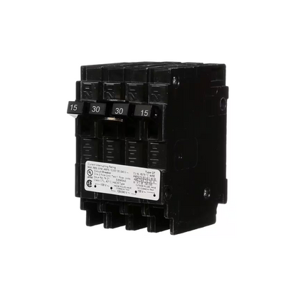 Siemens Q21530CT2 - 15/40 Amp Double-Pole Type QT Quad Circuit Breaker - Ready Wholesale Electric Supply and Lighting