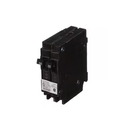Siemens Q2030 - 20/30 Amp Tandem Single Pole Type QT Circuit Breaker - Ready Wholesale Electric Supply and Lighting
