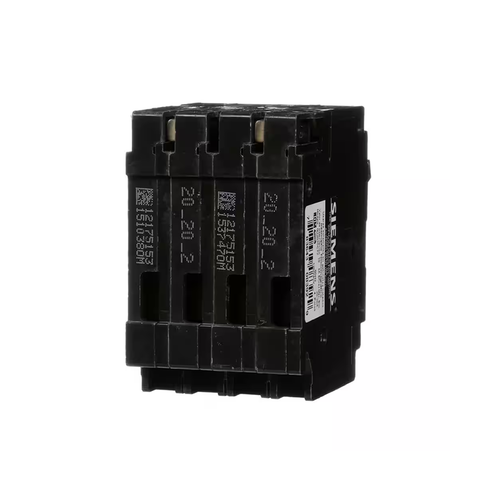 Siemens Q22020CT2 - 20 Amp Double-Pole Type QT Quad Circuit Breaker - Ready Wholesale Electric Supply and Lighting