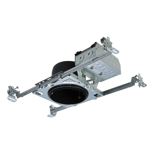 HALO 1467MWWB 4" Square Pinhole, Diffuse Lens, 35 degree Tilt, Matte White with White Baffle - Ready Wholesale Electric Supply and Lighting