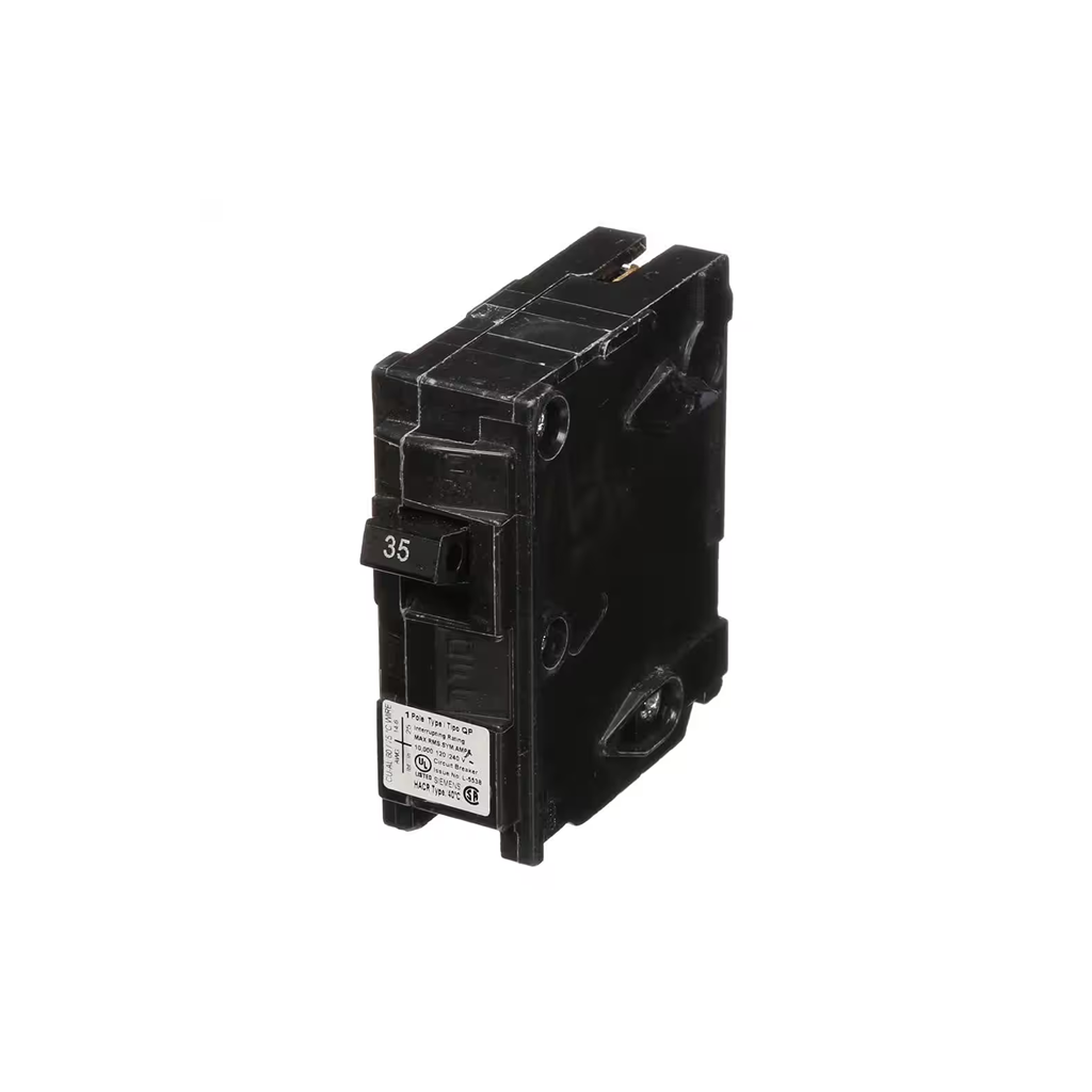 Siemens Q135 35-Amp Single Pole Type QP Circuit Breaker - Ready Wholesale Electric Supply and Lighting