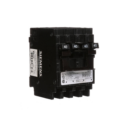 Siemens Q24040CT2 - 40 Amp Double-Pole Type QT Quad Circuit Breaker - Ready Wholesale Electric Supply and Lighting