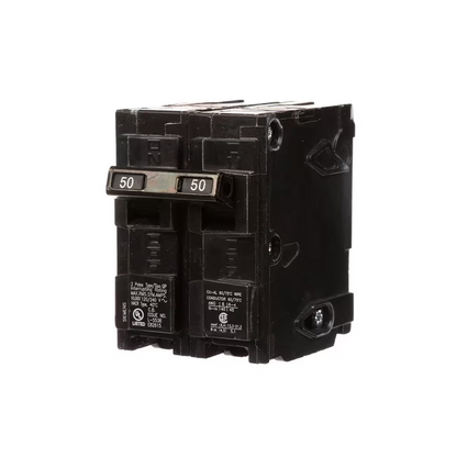 Siemens Q250 50-Amp Double Pole Type QP Circuit Breaker - Ready Wholesale Electric Supply and Lighting