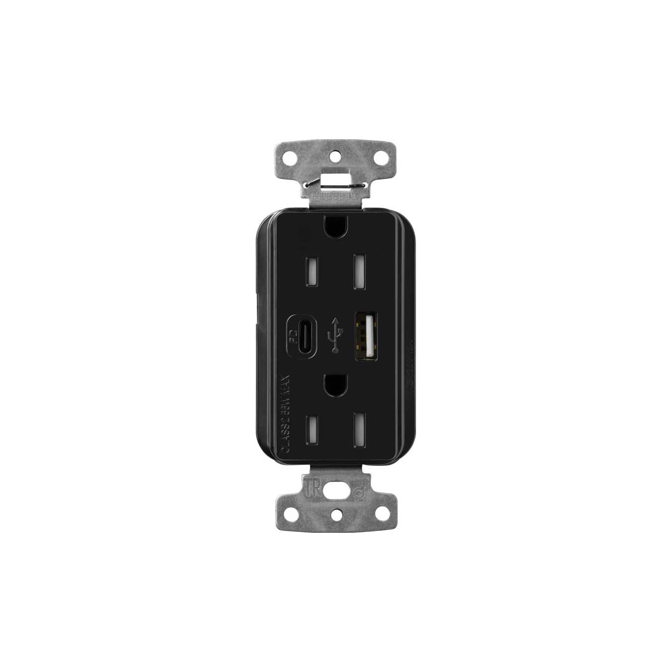 Claro 15 Amp USB Type A + C Outlet - Ready Wholesale Electric Supply and Lighting