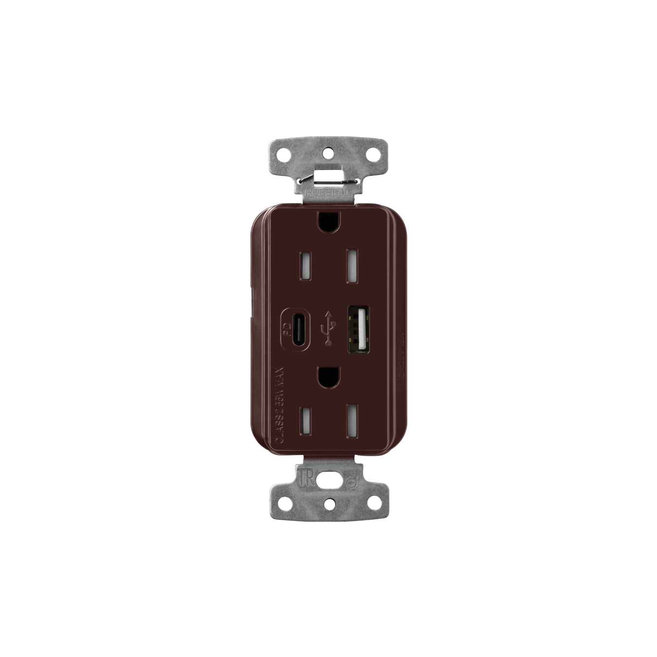 Claro 15 Amp USB Type A + C Outlet - Ready Wholesale Electric Supply and Lighting