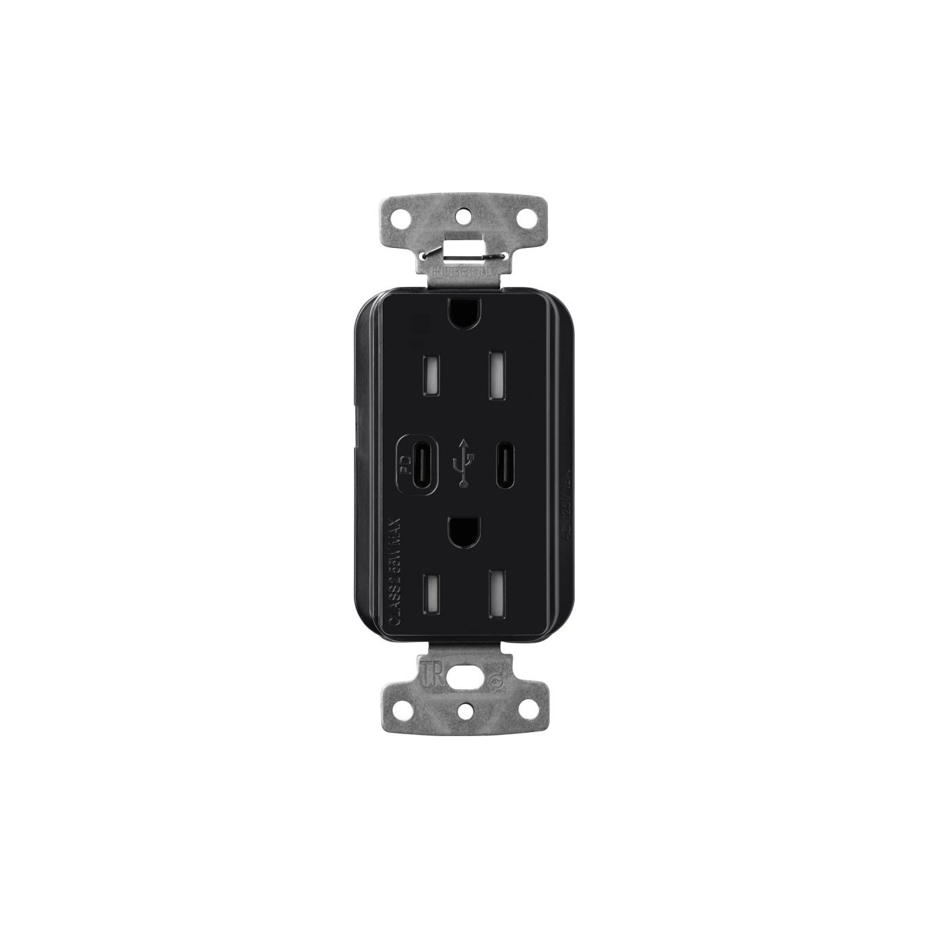 Claro 15 Amp USB Type C + C Outlet - Ready Wholesale Electric Supply and Lighting
