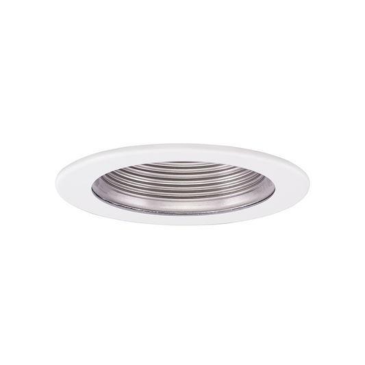 ELCO EL1493N 4" Adjustable Step Baffle Trim - All Nickel - Ready Wholesale Electric Supply and Lighting