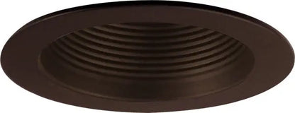 ELCO 4" EL993K Metal Step Baffle Trim with Socket Bracket - Ready Wholesale Electric Supply and Lighting