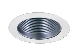 ELCO 4" EL993K Metal Step Baffle Trim with Socket Bracket - Ready Wholesale Electric Supply and Lighting