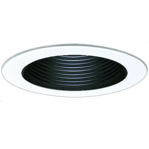 ELCO 4" EL993K Metal Step Baffle Trim with Socket Bracket - Ready Wholesale Electric Supply and Lighting