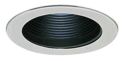 ELCO 4" EL993K Metal Step Baffle Trim with Socket Bracket - Ready Wholesale Electric Supply and Lighting