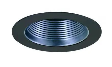 ELCO 4" EL993K Metal Step Baffle Trim with Socket Bracket - Ready Wholesale Electric Supply and Lighting