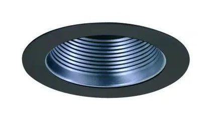ELCO 4" EL993K Metal Step Baffle Trim with Socket Bracket - Ready Wholesale Electric Supply and Lighting