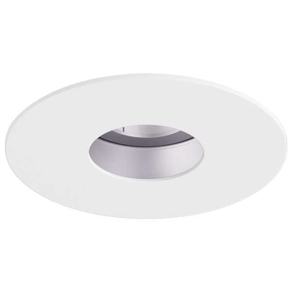 ELCO EKCL3627 Pex 3" Round Adjustable Pinhole - Black Reflector with White Trim - Ready Wholesale Electric Supply and Lighting