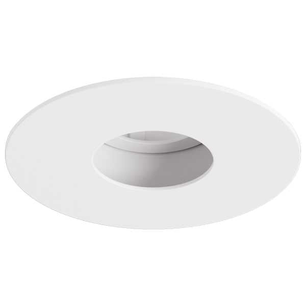ELCO EKCL3627 Pex 3" Round Adjustable Pinhole - Black Reflector with White Trim - Ready Wholesale Electric Supply and Lighting