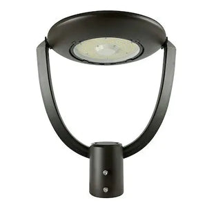 EnVisionLED LED-PST-3P150-TRI-BZL-UNV Post Top Flood: Bolt-Line - Black - Ready Wholesale Electric Supply and Lighting