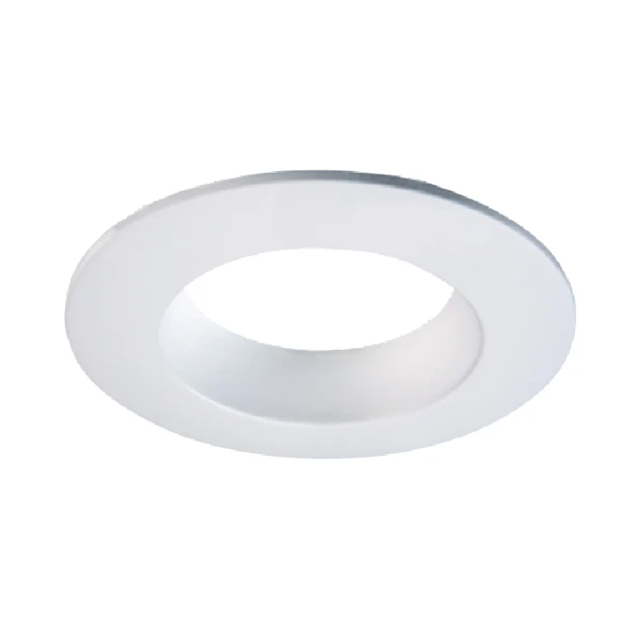 Halo LT40MW 4-inch Matte White Decorative Smooth Splay Overlay - Ready Wholesale Electric Supply and Lighting