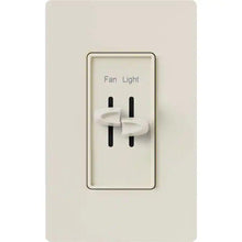 Lutron S2-LFSQ Skylark Single Pole, 3-Speed Fan / Light Dual Control - Ready Wholesale Electric Supply and Lighting