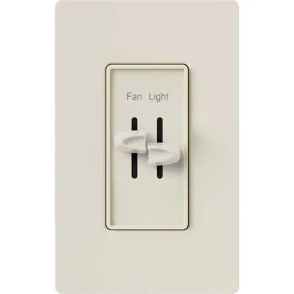 Lutron S2-LFSQ Skylark Single Pole, 3-Speed Fan / Light Dual Control - Ready Wholesale Electric Supply and Lighting