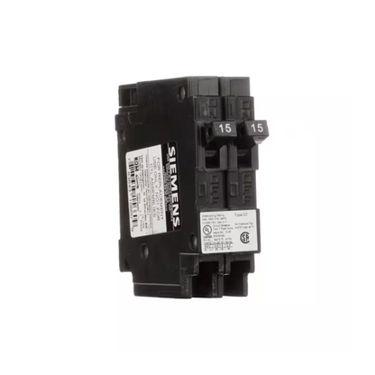 Siemens Q1520 - Amp Tandem Single Pole Type QT Circuit Breaker - Ready Wholesale Electric Supply and Lighting