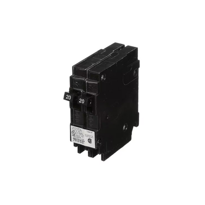 Siemens Q2020NCU - 20 Amp Tandem Single Pole Type QT Circuit Breaker - Ready Wholesale Electric Supply and Lighting
