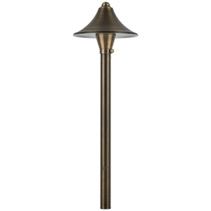 ABBA Lighting PLB09 Brass Path Light - Ready Wholesale Electric Supply and Lighting