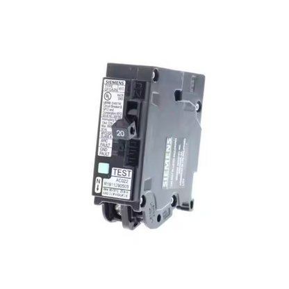 Siemens Q120DF, Q120DFN - 20 Amp 1-Pole Dual Function (CAFCI/GFCI) Plug-On Neutral Circuit Breaker - Ready Wholesale Electric Supply and Lighting