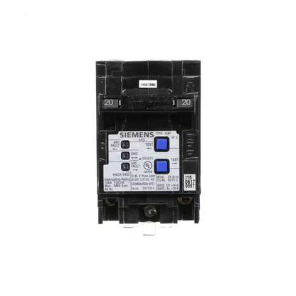 Siemens Q220AFC - Type QAF 20 Amp Double-Pole Combination AFCI Circuit Breaker - Ready Wholesale Electric Supply and Lighting