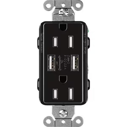 Claro 15 Amp USB Duplex Outlet - Ready Wholesale Electric Supply and Lighting