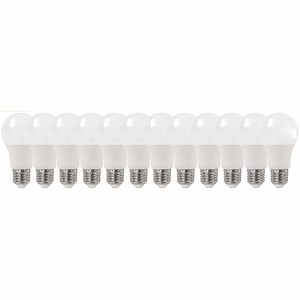 Cyber Tech Lighting LB60A-DMWW12PK 10W LED A-Line Dimmable Bulb E26 Base 12 Pack