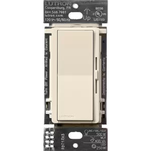 Lutron DVRF-5NE-BL Diva Smart Dimmer Switch for ELV+ Lighting - Black - Ready Wholesale Electric Supply and Lighting