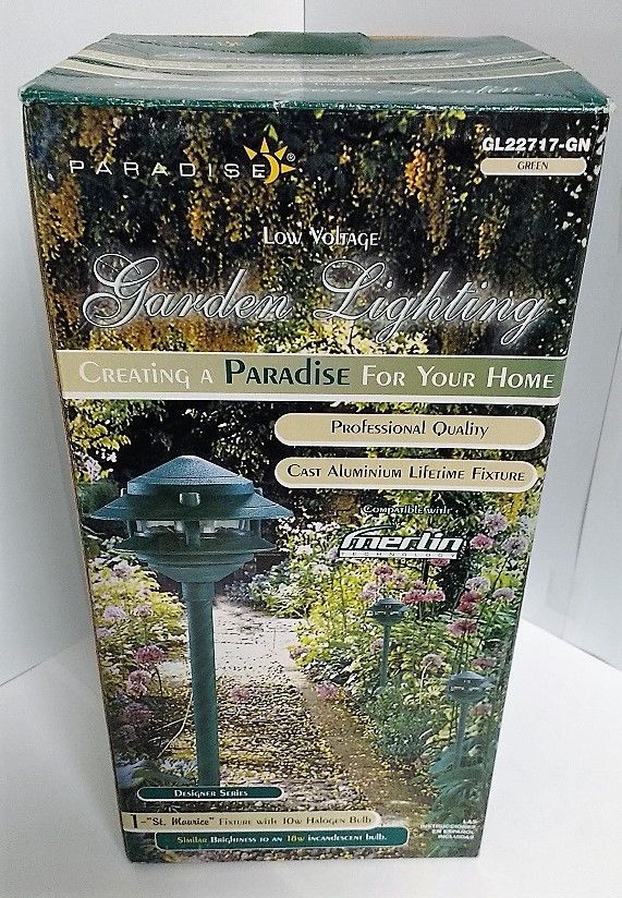 RWES GL22717-GN (Green) Low Voltage Garden Lighting - ST. MAURICE - Ready Wholesale Electric Supply and Lighting